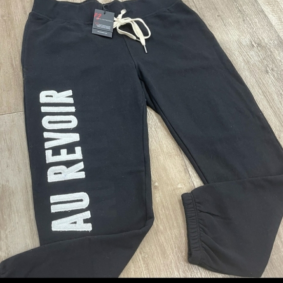 N:Philanthropy Au Revoir Black Small Sweatshirt & Jogger Set nwt - Picture 5 of 8